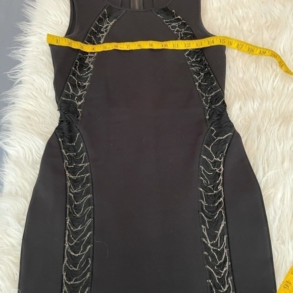 Haute hippie chain cocktail bodycon dress - Picture 6 of 9